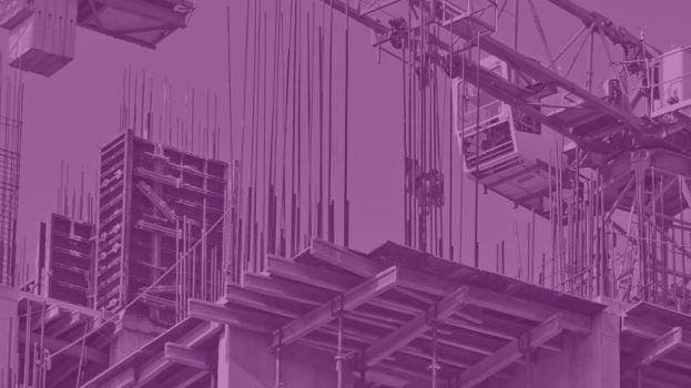 construction background in purple color