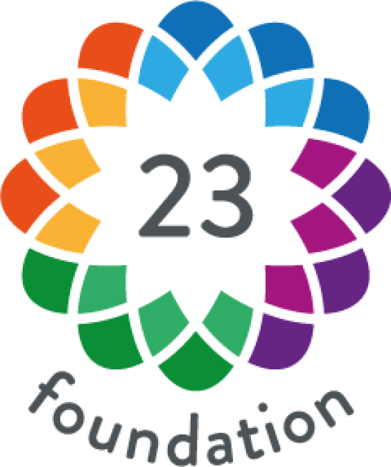 23 Foundation logo showcasing Servca’s social responsibility.